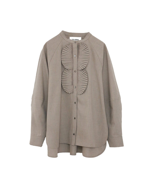 再入荷【SOI-MeME】pleats jabot blouse